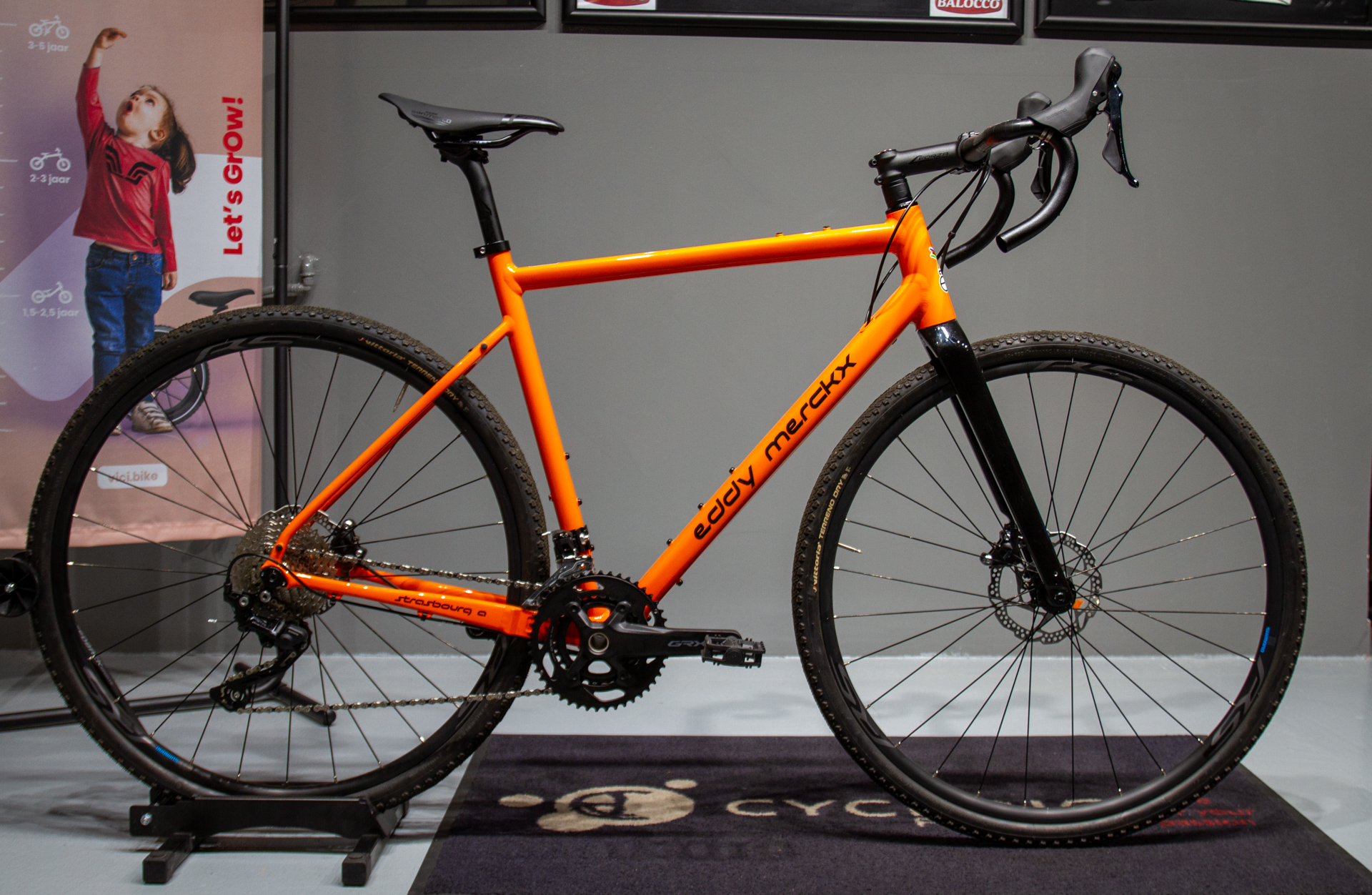 Eddy Merckx Strasbourg A | Orange | Shimano GRX 2x10 | M