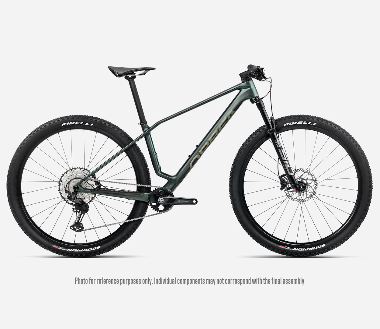 Orbea rower MTB ALMA M30 S Seaweed Carbon