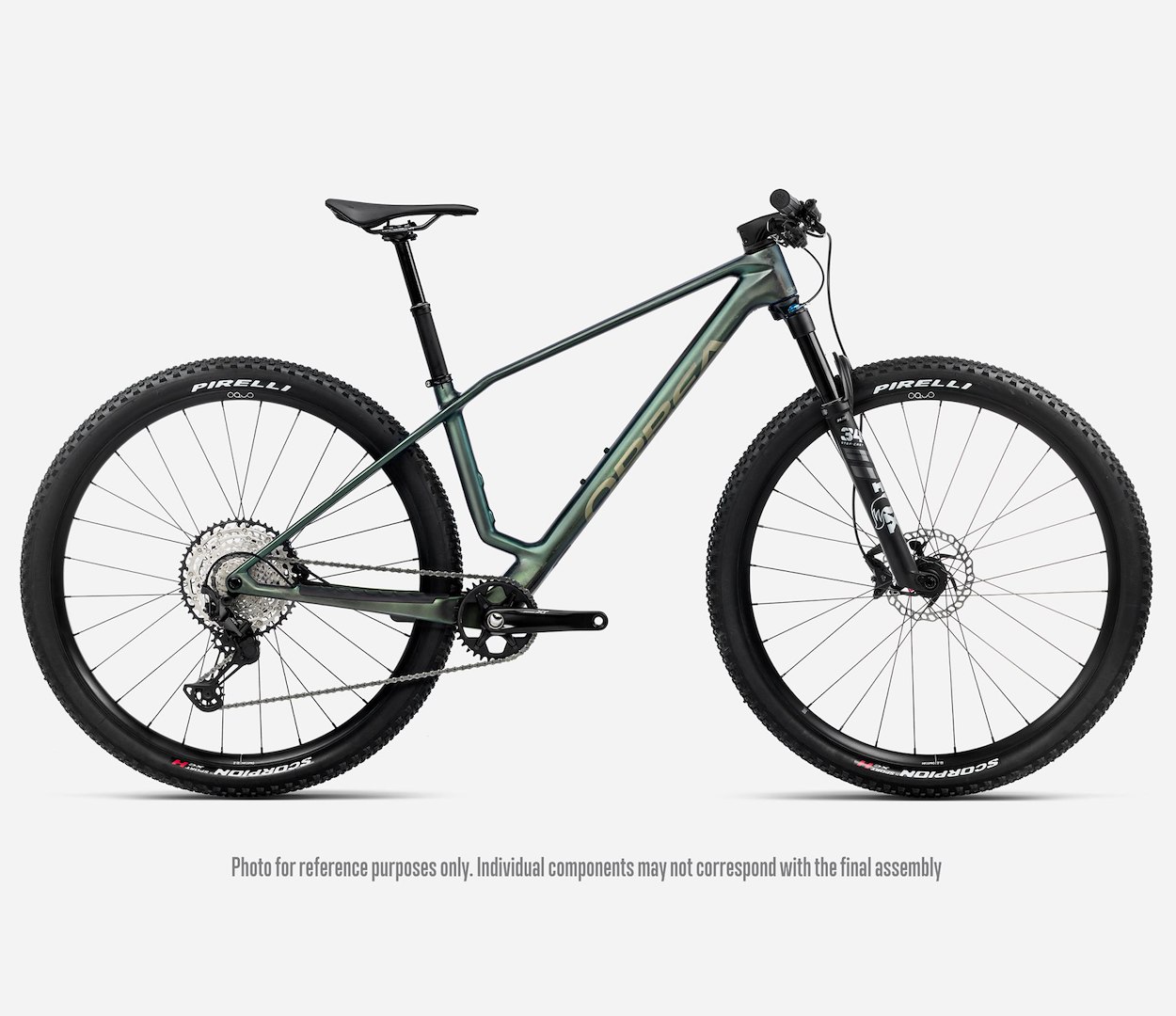 Orbea rower MTB ALMA M20 S Seaweed Carbon