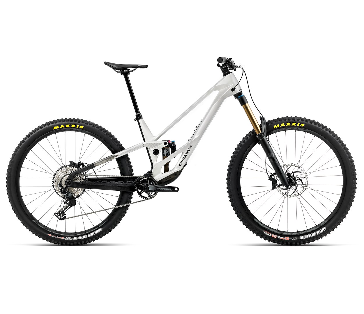 Orbea rower MTB RALLON 450 E10 L White Chich - Diamond Black