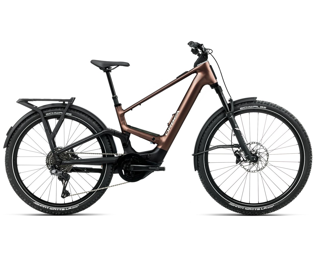 Orbea rower elektryczny MUGA 20 S Metallic Rust - Diamond Black