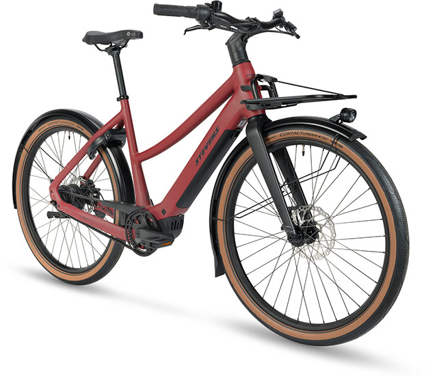 Stevens E-Urban E-Simeto LT (Damski) Sage Green