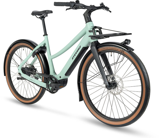 Stevens E-Urban E-Simeto LT (Damski) Sage Green